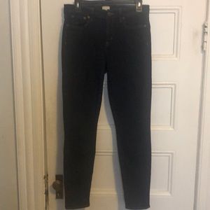 J Crew dark skinny jeans
